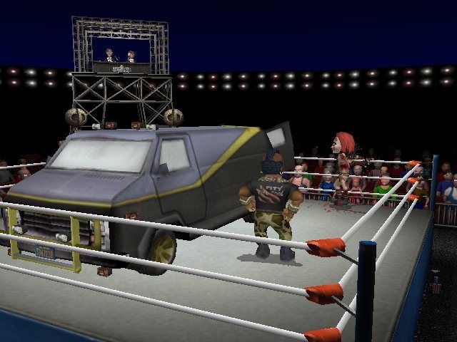 MTV Celebrity Deathmatch screenshot 5 for Playstation 2